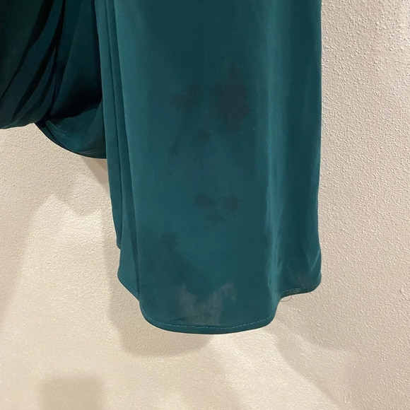 NWT La Femme Ruched Jersey Column Gown Size 6 - Picture 5 of 5